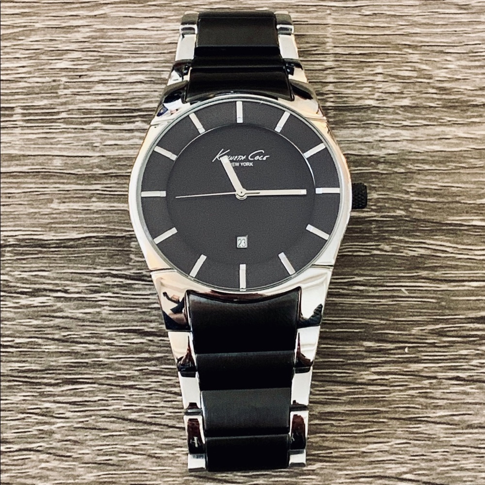Men's Two-Tone Kenneth Cole Stainless Steel Watch